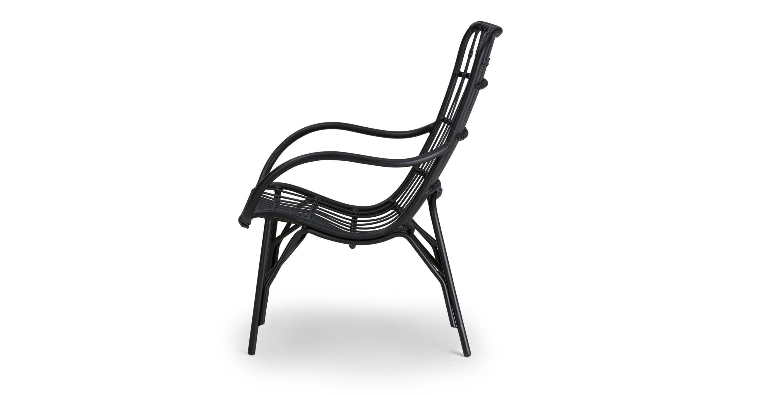 Medan Graphite Lounge Chair - Image 2