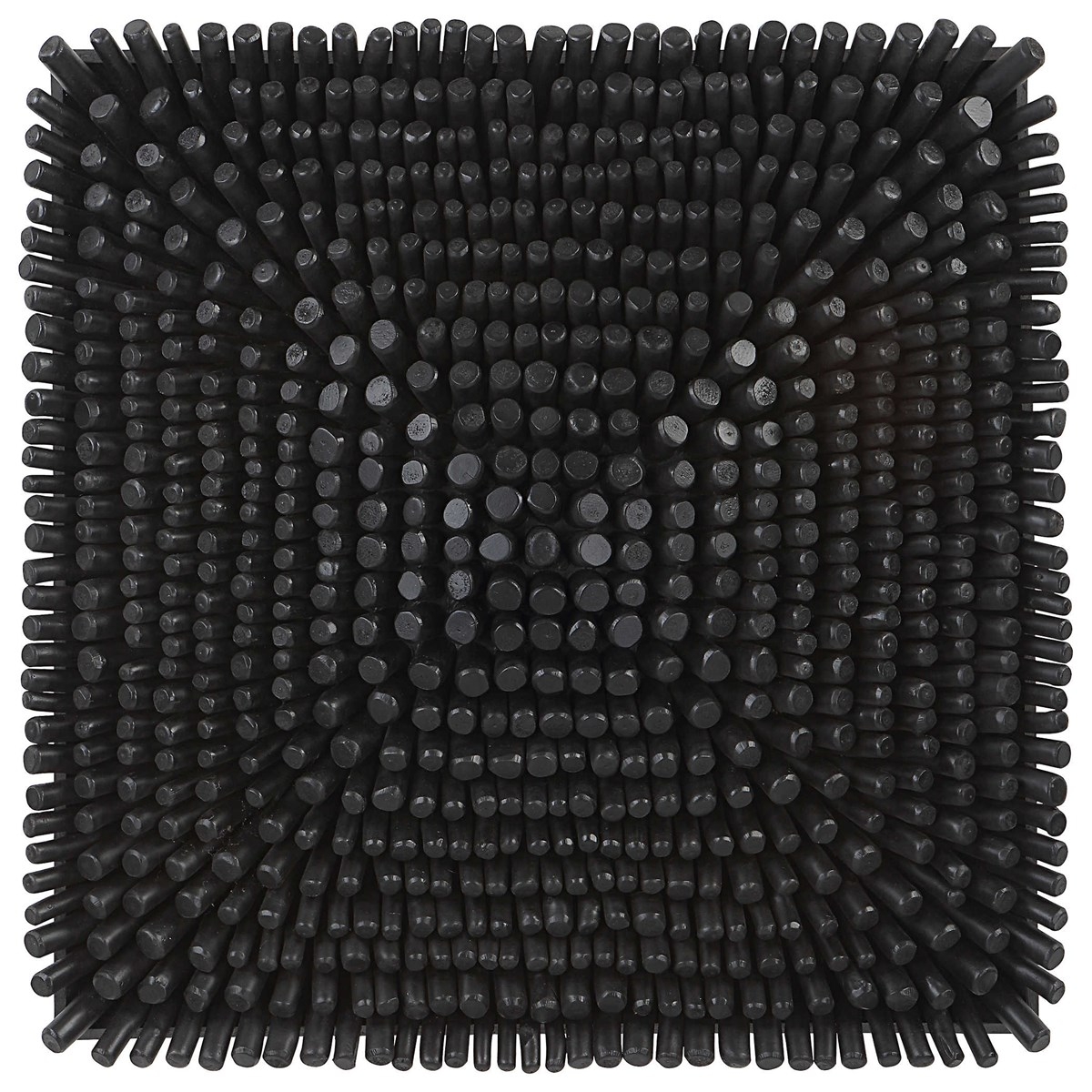 Portside Black Wood Wall Panel, Black - Image 0