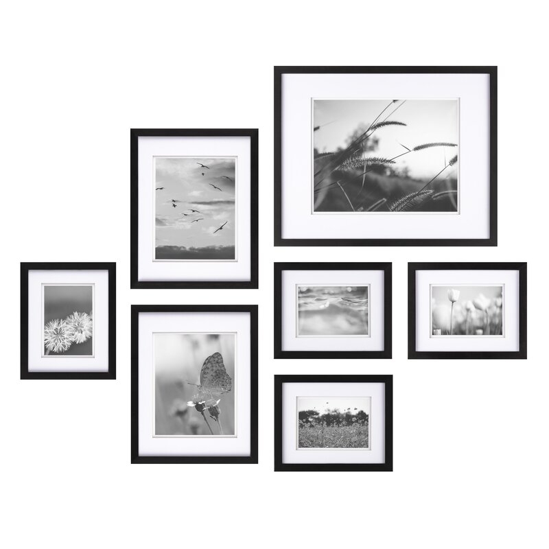 7 Piece Goin Build a Gallery Wall Picture Frame Set by Brayden Studio® - Image 0
