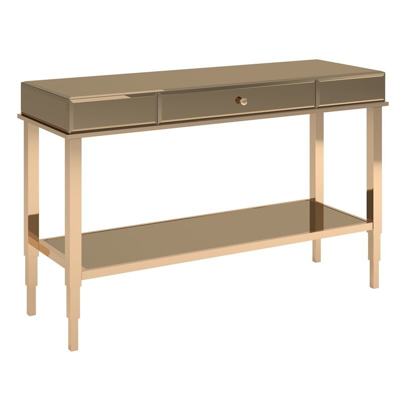 Noelle Mirrored Console Table - Image 2