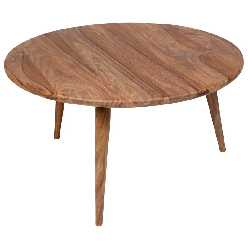 Shawn Solid Wood 3 Legs Coffee Table - Image 0