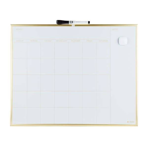 Magnetic Calendar/Planner Whiteboard 20" x 16" - Image 0