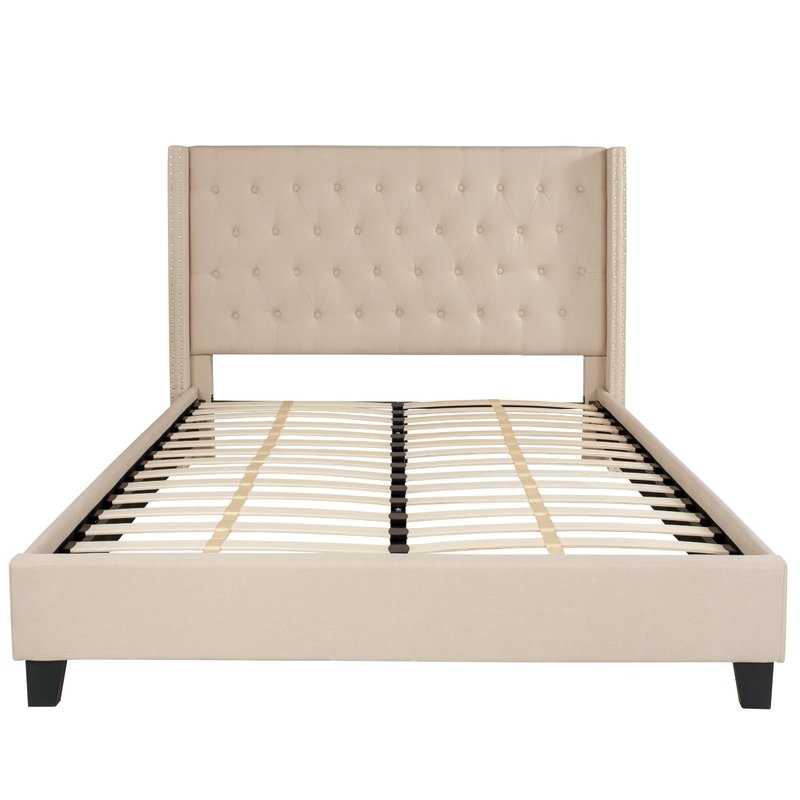 Konieczny Tufted Upholstered Platform Bed, Queen - Image 0