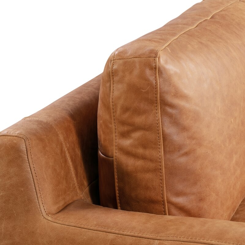 Omro Leather Sofa - Image 3