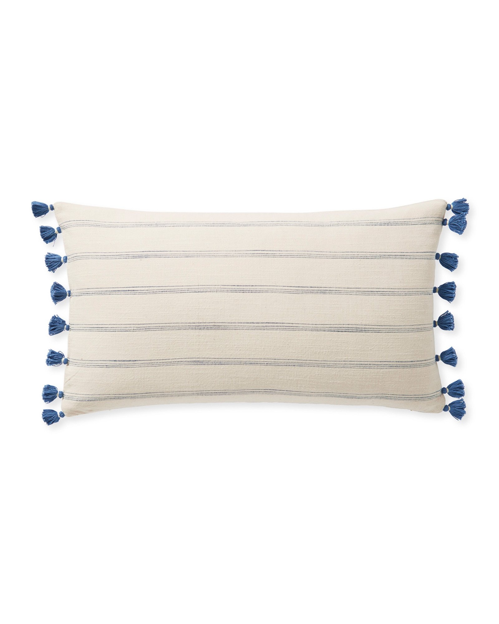 Alsworth 12" x 21" Pillow Cover - Washed Indigo - Insert sold separately - Image 0