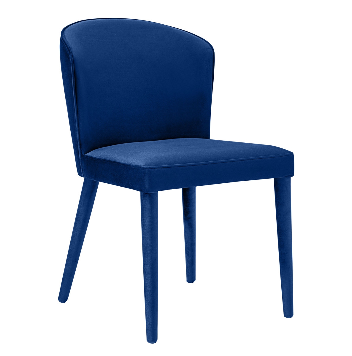 Metropolitan Navy Velvet Chair - Image 0