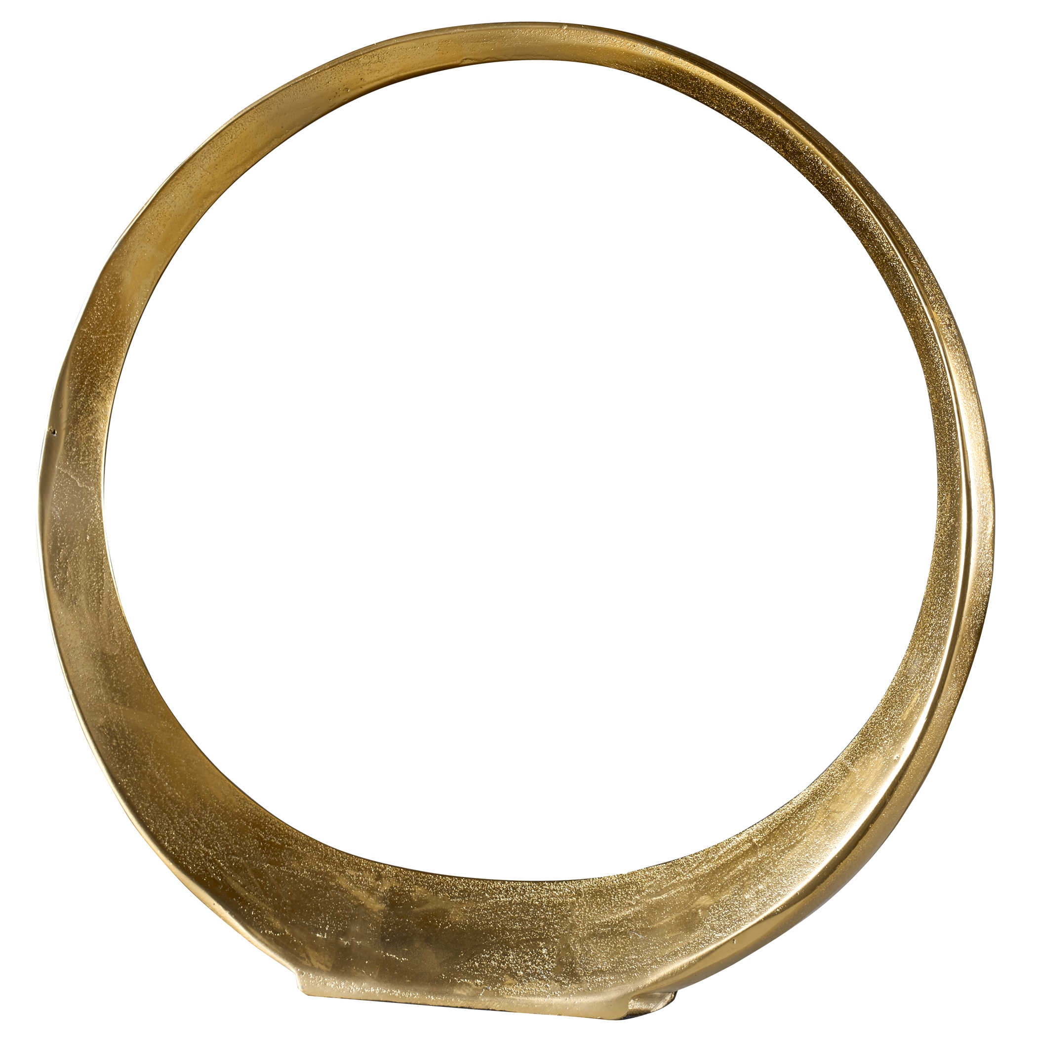 Jimena Gold Large Ring Sculpture - Image 0