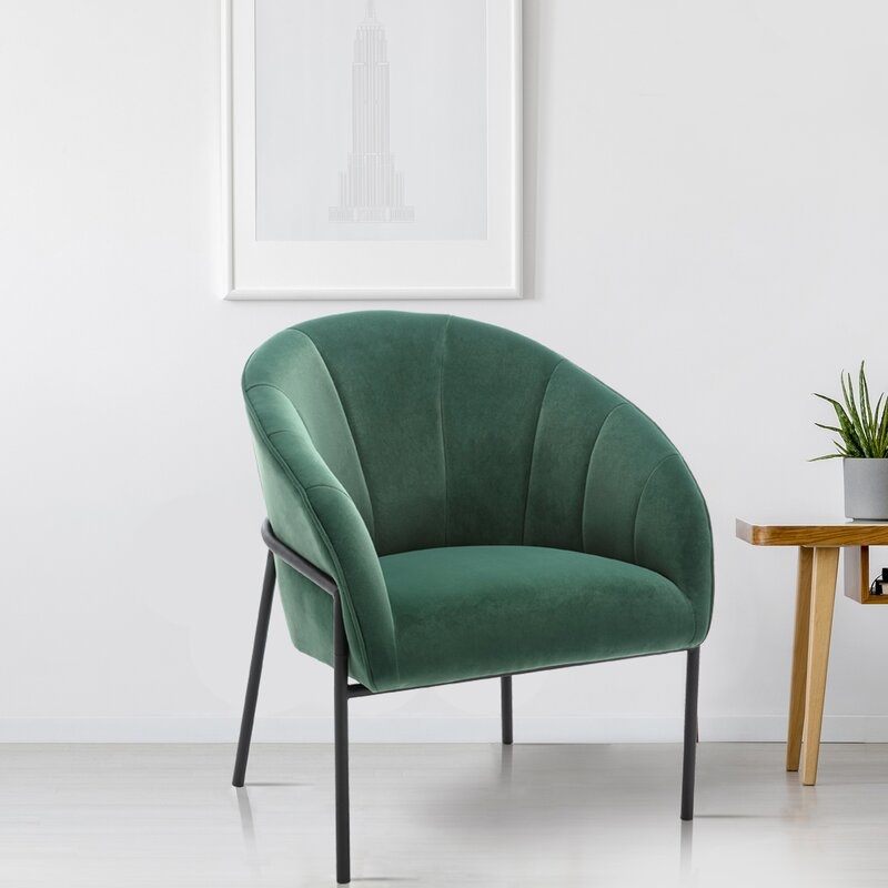 Ehrenfeld Modern Lounge Chair Green - Image 0