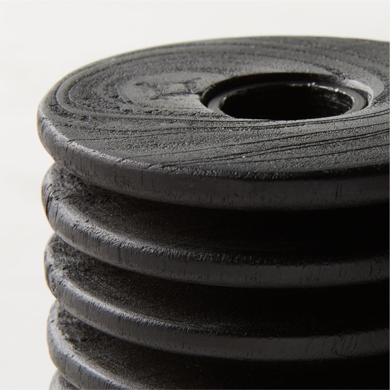 Layer Black Taper Candle Holder Large - Image 2
