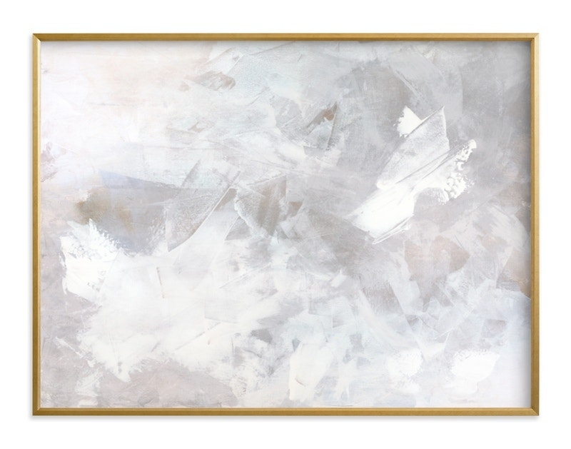 Melody in White, Art Print, 40" x 30" - Image 0