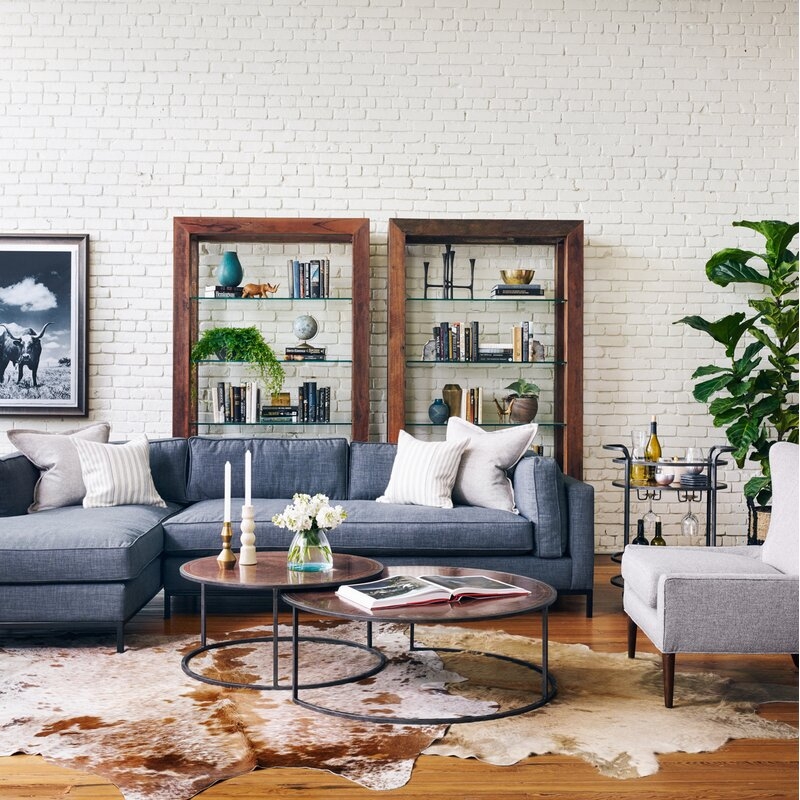 Catalina Frame 2 Nesting Coffee Table - Image 1