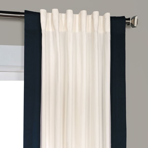 Winsor Semi-Sheer Rod Pocket Single Curtain Panel - Image 2