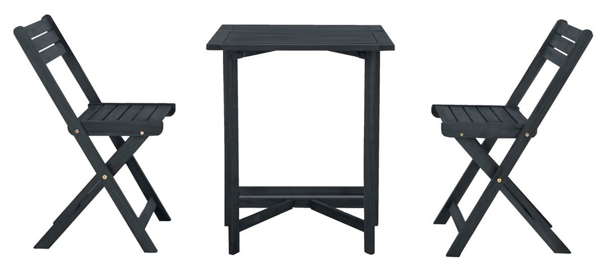 Gallo Balcony Bistro Set, Dark Slate Gray - Image 2