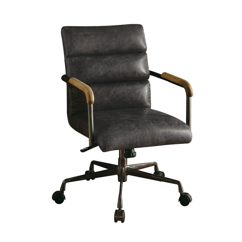 Sophia Genuine Leather Conference Chair - Image 0