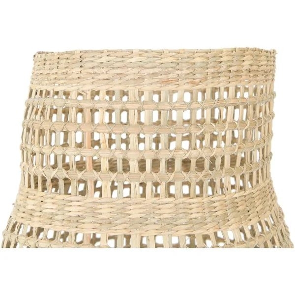 Handwoven Natural Seagrass Vase, 20" - Image 1