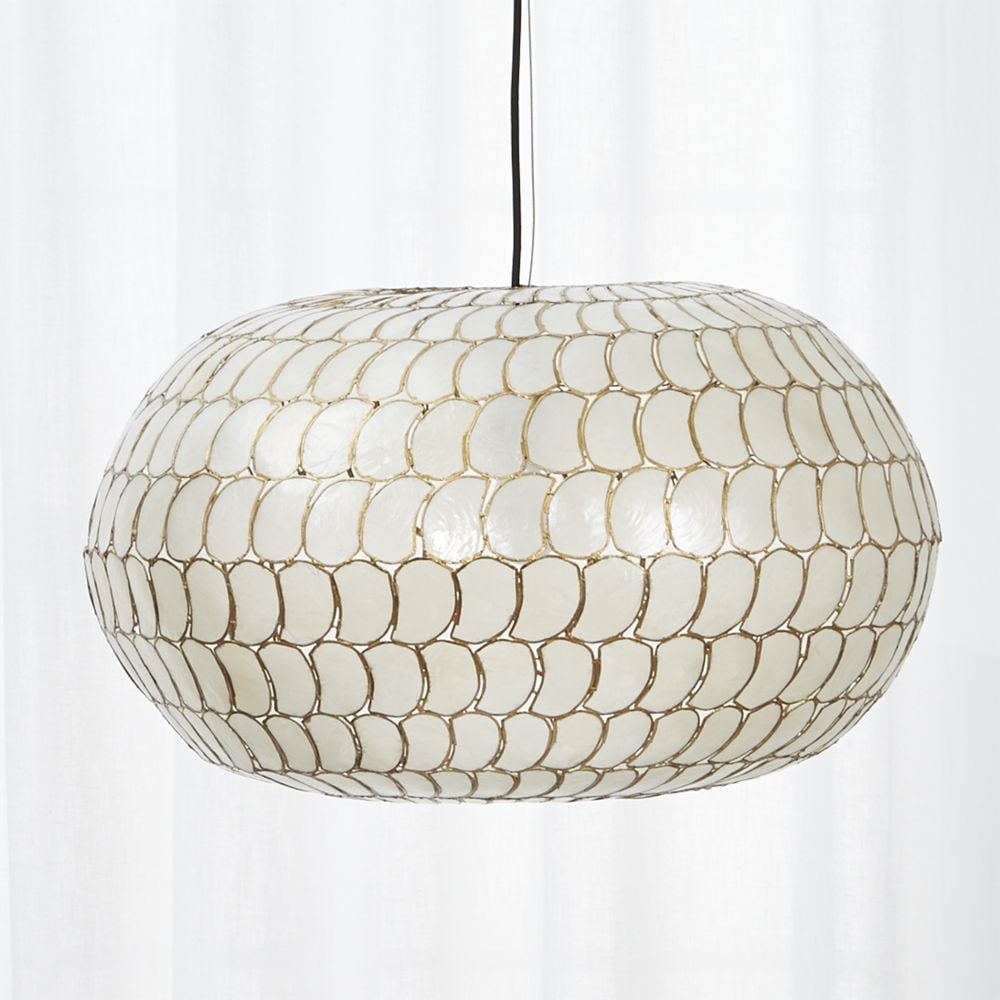LUNA CAPIZ PENDANT LIGHT - Image 0