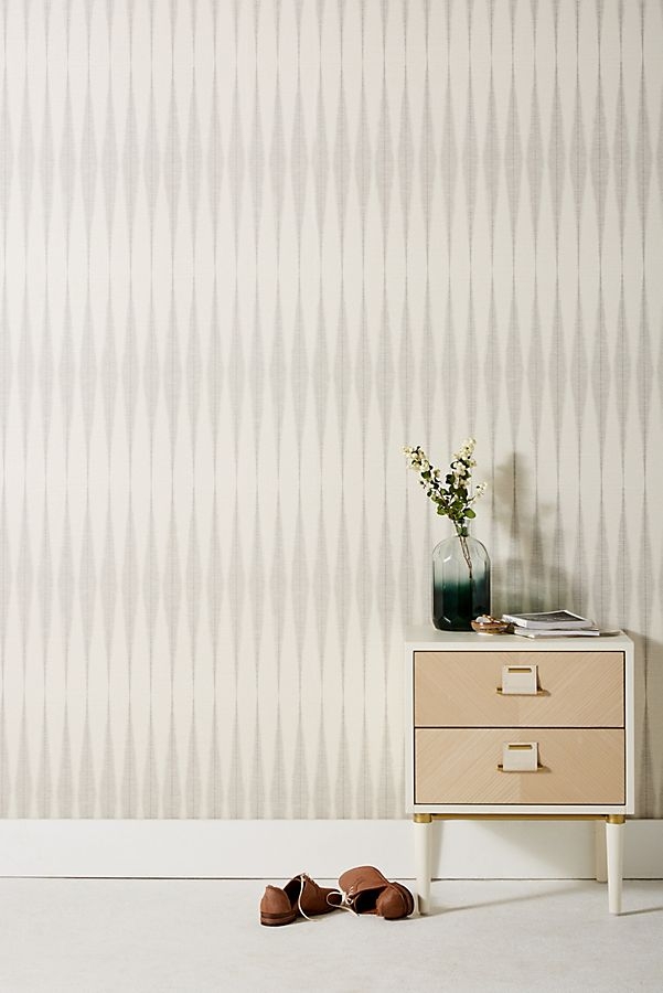 Magnolia Home Handloom Wallpaper - light gray - Image 3