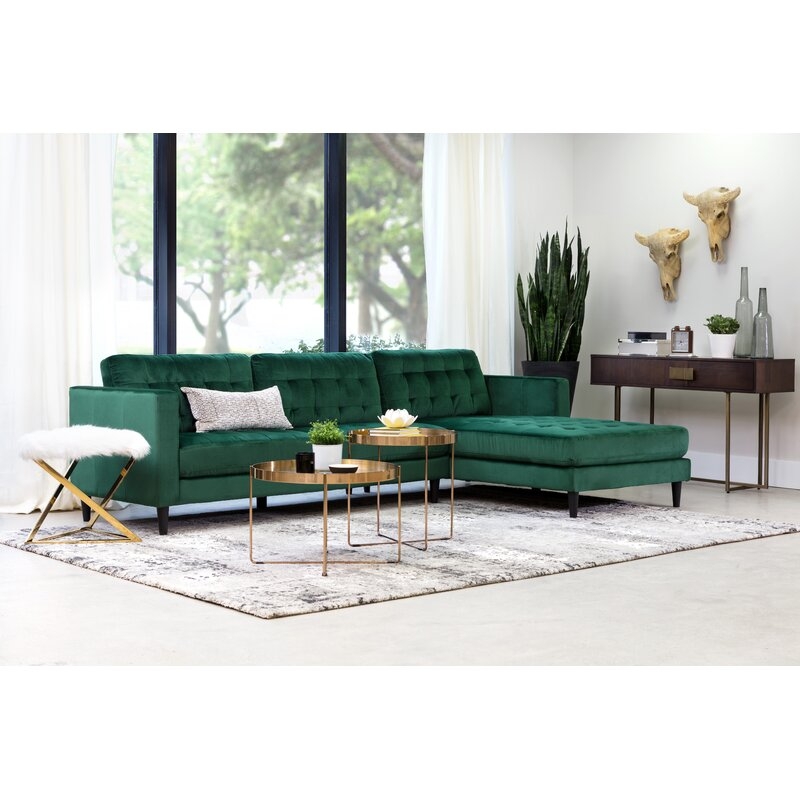 Livingston 113" Sectional - Right Chaise - Image 1