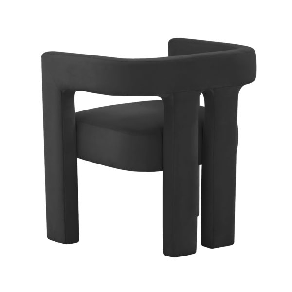 Sloane Black Velvet Chair - Image 2