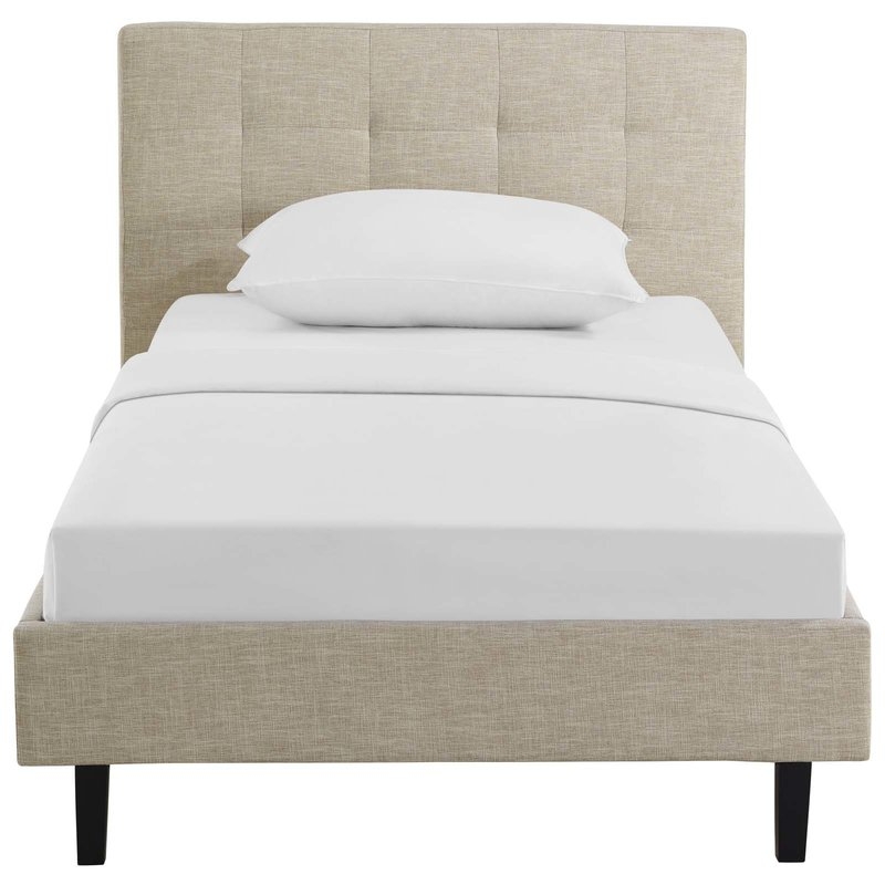 Molinaro Upholstered Platform Bed - Queen - Image 0