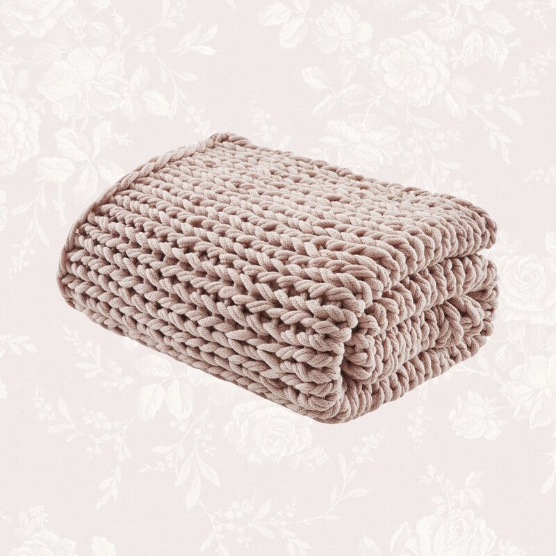 Madison Double Knit Throw - Image 1