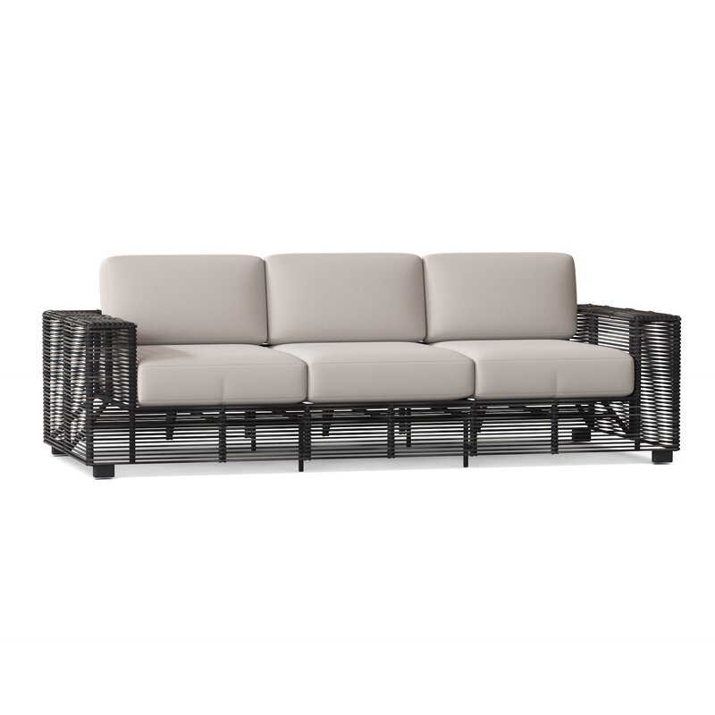 Monroe Patio Sofa with Cushions - Image 0