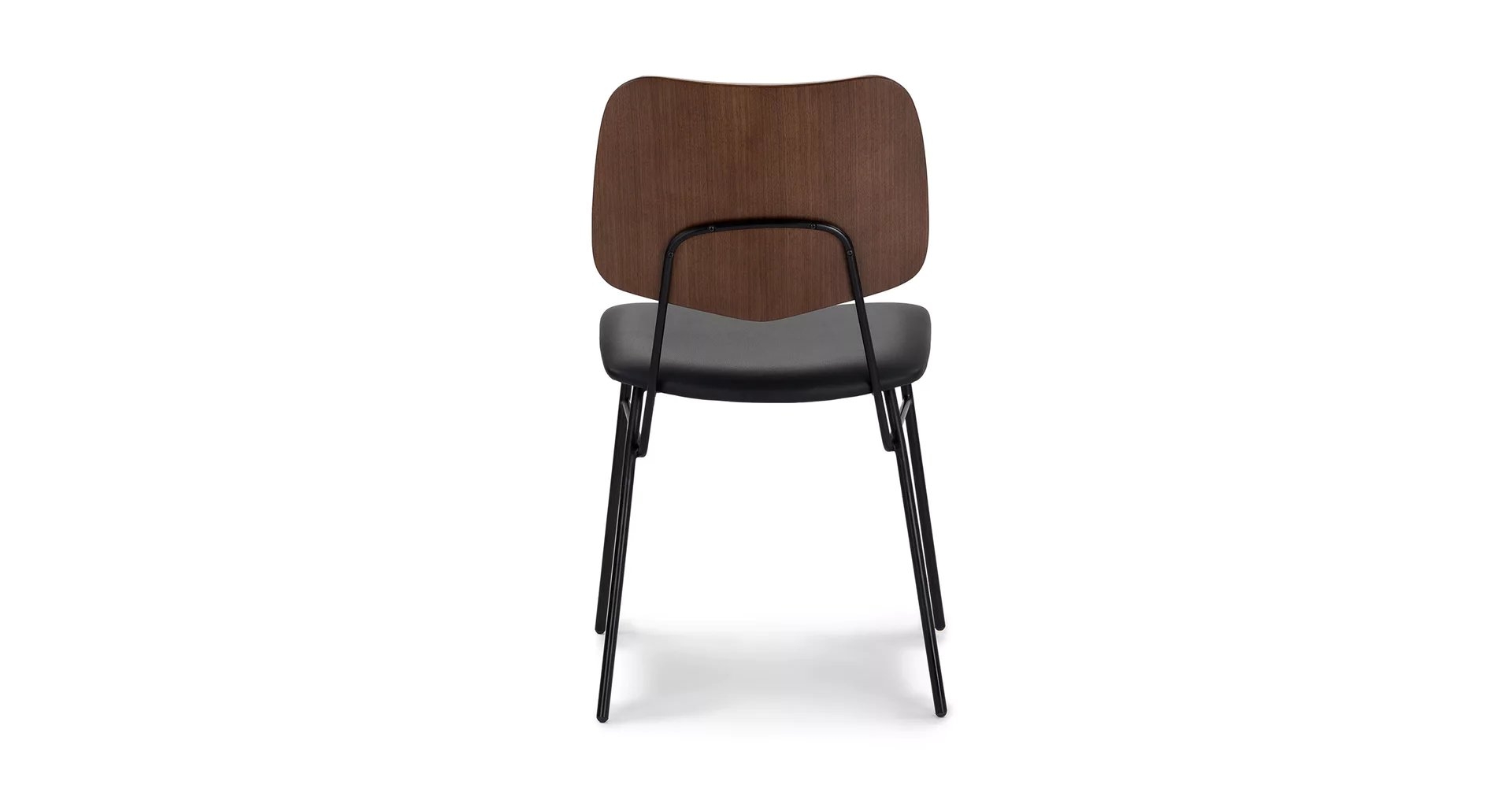 Versus Walnut Dining Chairs, set of 2 - Image 2