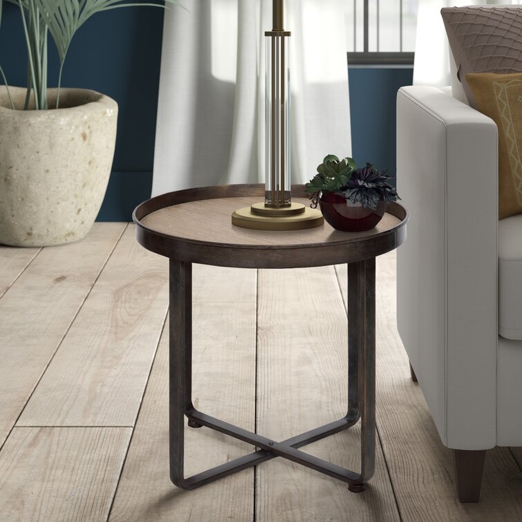Quiles Tray Top End Table - Image 2