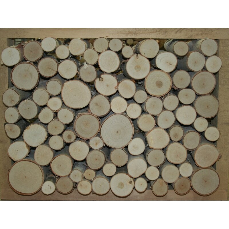 Birch Fill a Space Logs Wall Décor - Image 0
