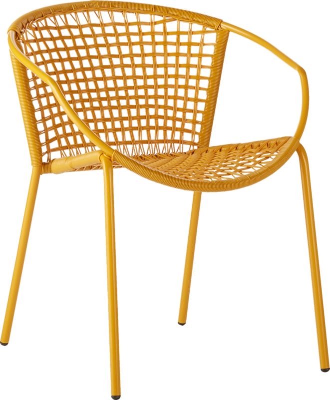 Sophia Mustard Dining Chair - Image 0