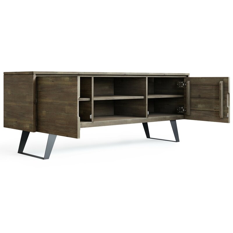 Midway Solid Wood TV Stand for TVs up to 70" - Image 2