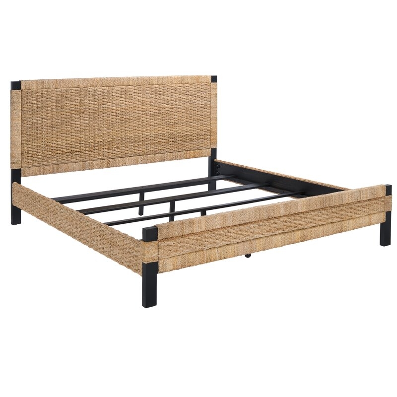 Solid Wood Low Profile Standard Bed - Image 2