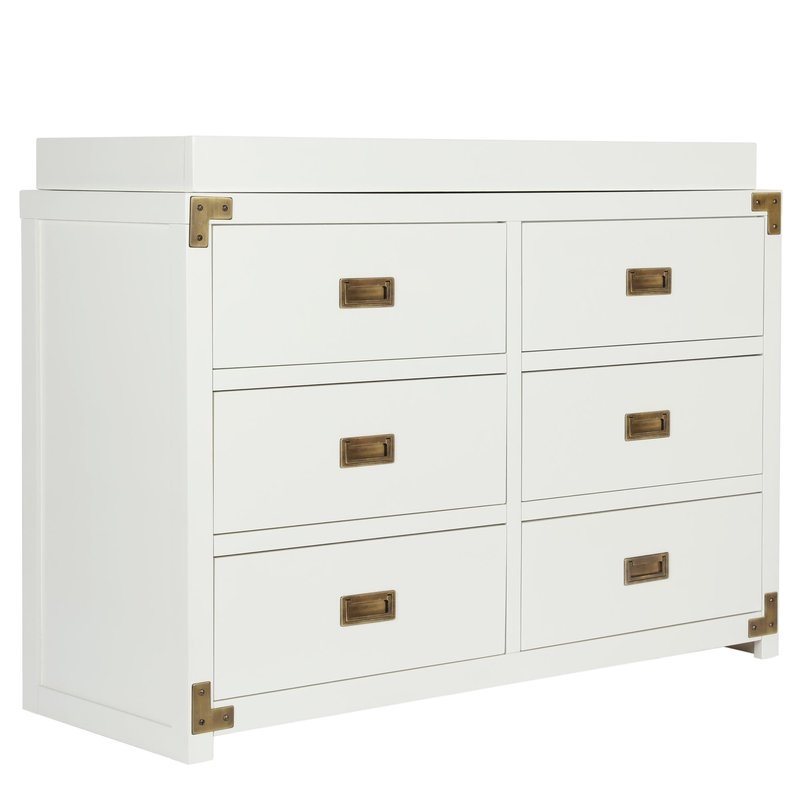 Agostino 6 Drawer Double Dresser - Image 1