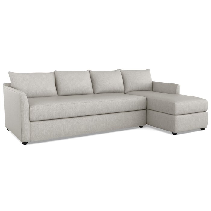 Ayanna 110" Reversible Sectional, RAF Conversation Ivory - Image 1