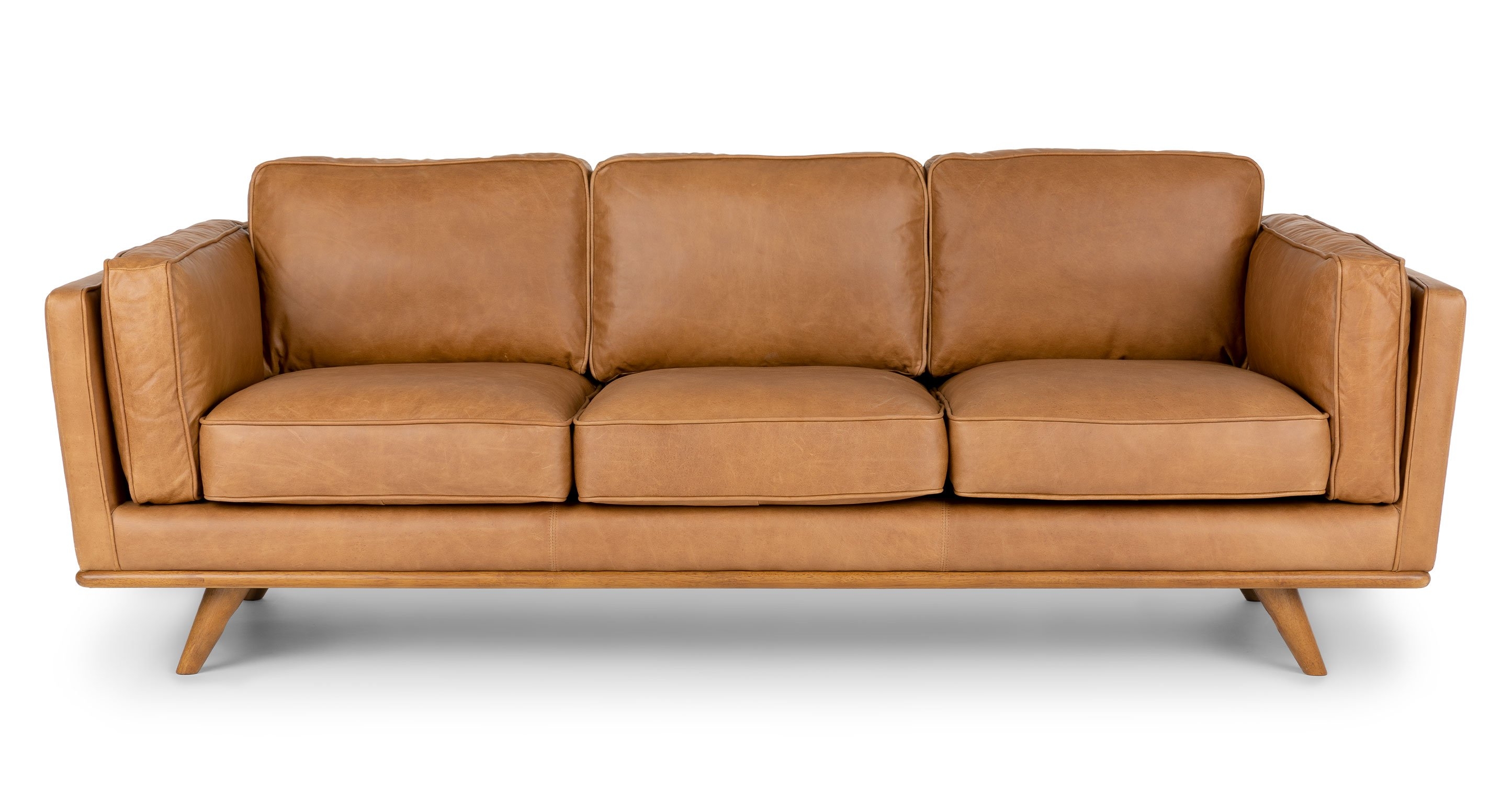 Timber Charme Tan Sofa - Image 5