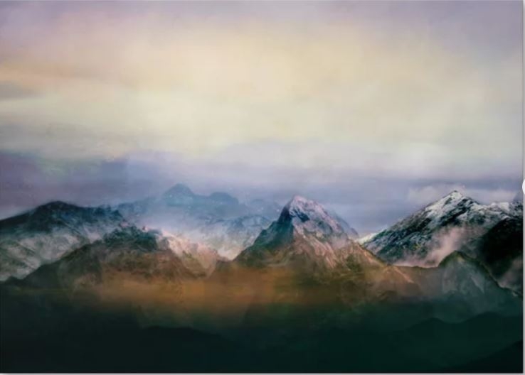 Mountain Peaks II Canvas Print - Image 0