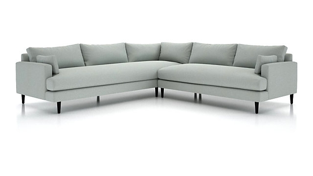 Monahan 2-Piece Left Arm Corner Sofa Sectional - Image 0