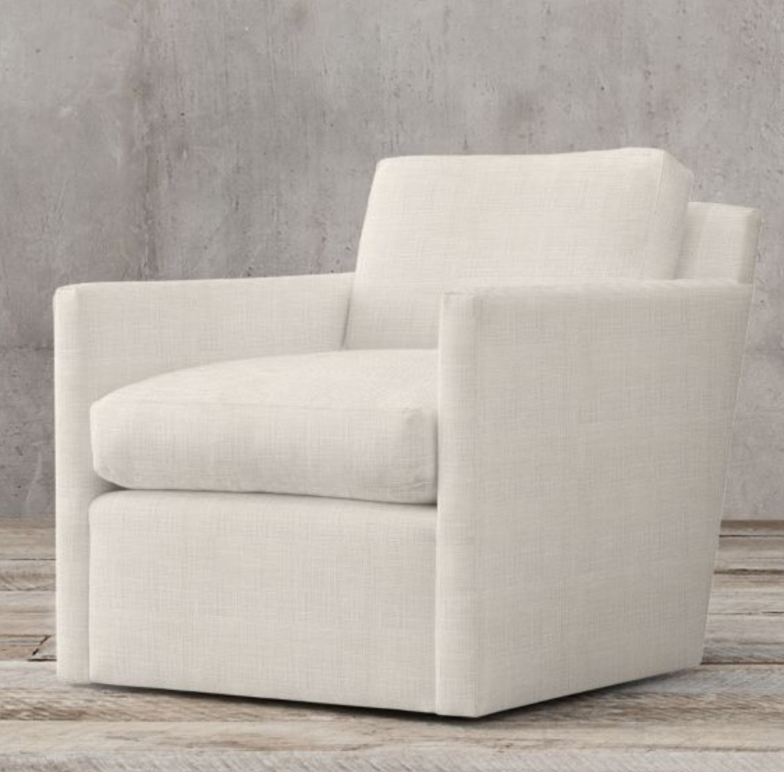 OLIVER TRACK ARM SWIVEL CHAIR - Image 0