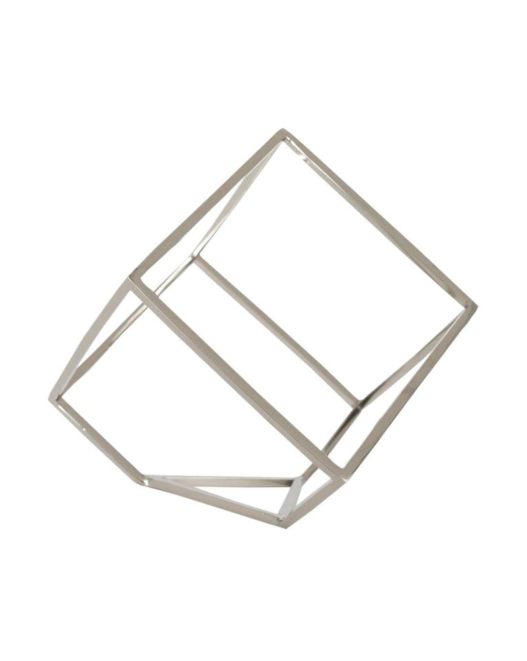 OPEN CUBE OBJECT - SILVER - Image 0