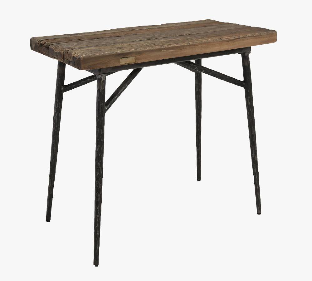 Winston Rectangular Reclaimed Wood End Table, Natural - Image 2