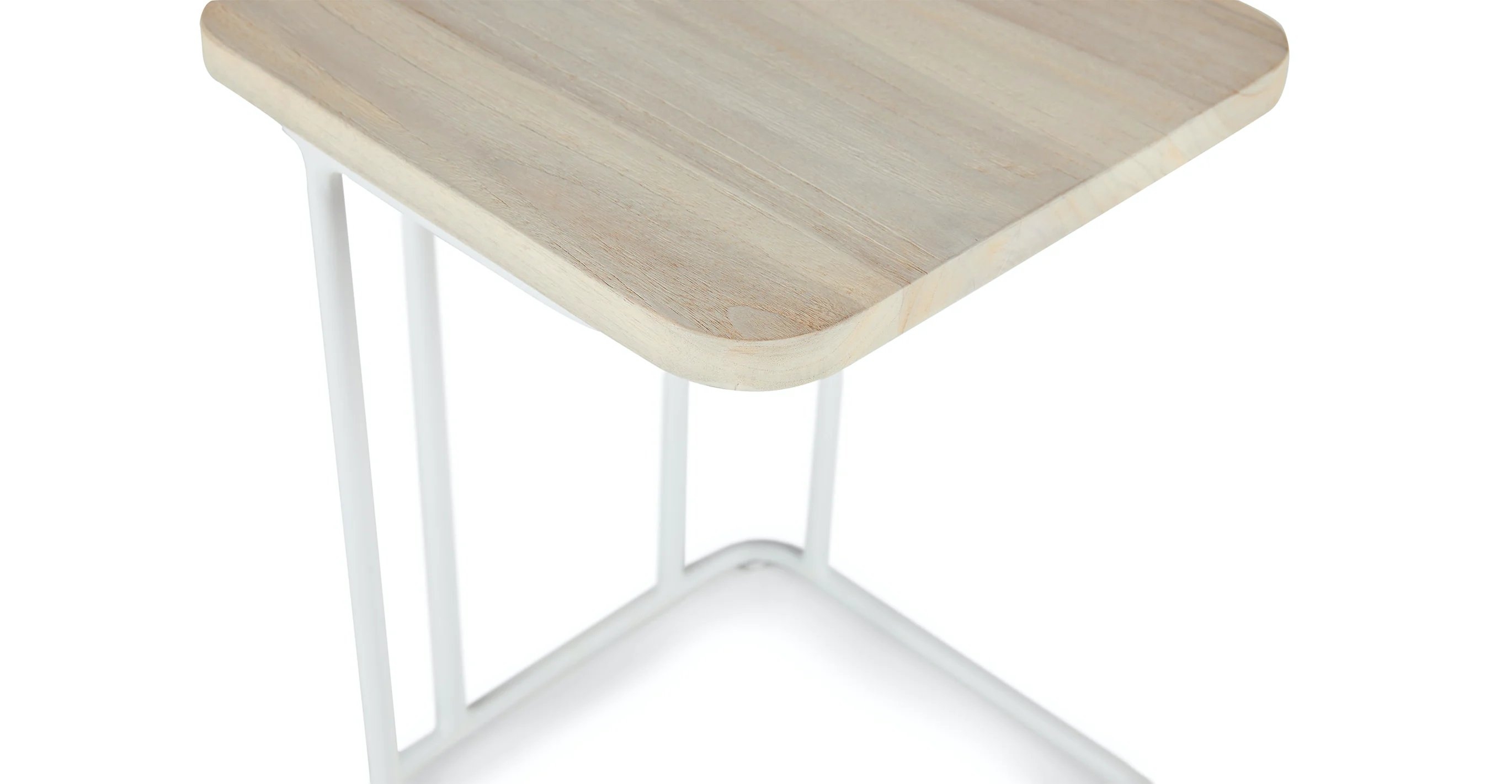 Jola Driftwood Gray Side Table - Image 1