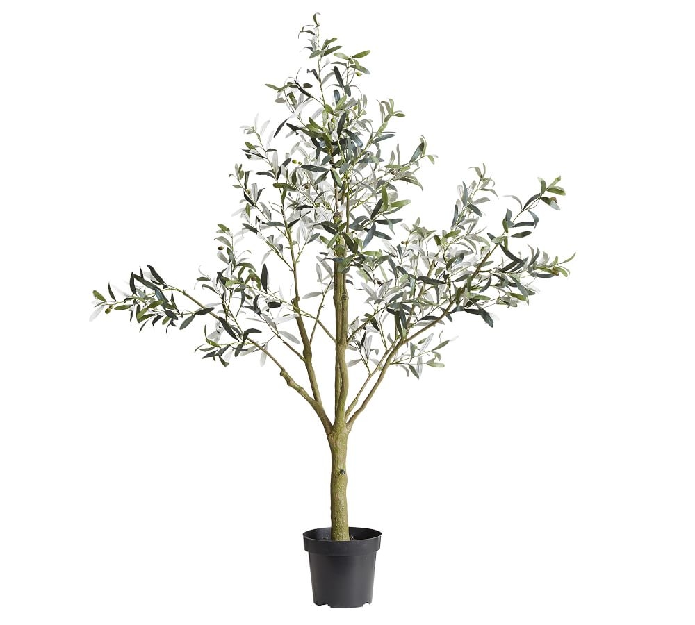 Faux Potted Olive Tree, 6 Ft. - Image 0