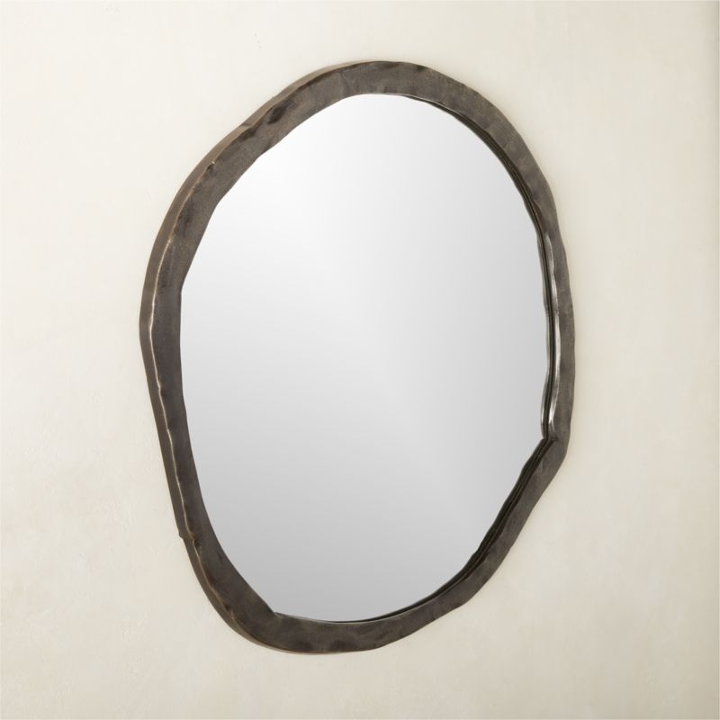 Abel Mirror, Black, 34" - Image 1