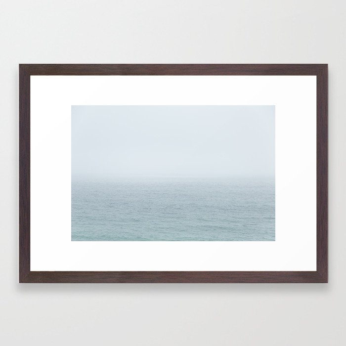 Foggy Sea Framed Art Print - 15 x 21 - Image 0