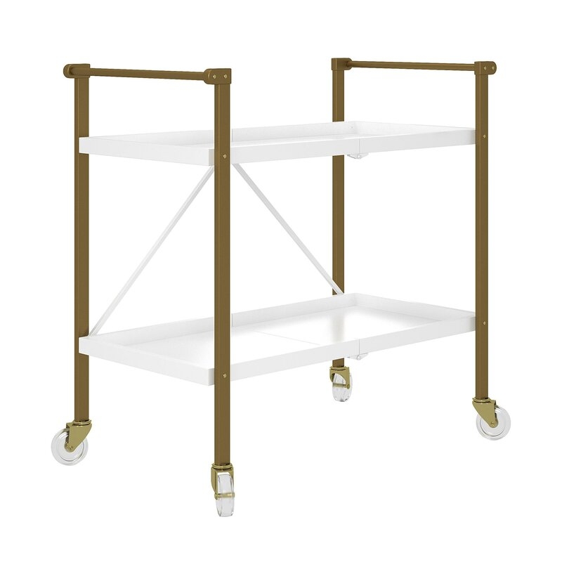 Trevia Folding Bar Cart - Image 0