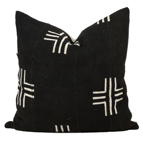 NICO ONE OF A KIND MUDCLOTH PILLOW - Image 0