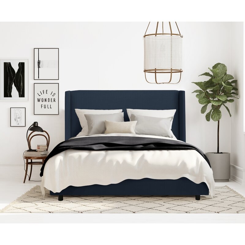 Harger Upholstered Standard Bed - Image 0