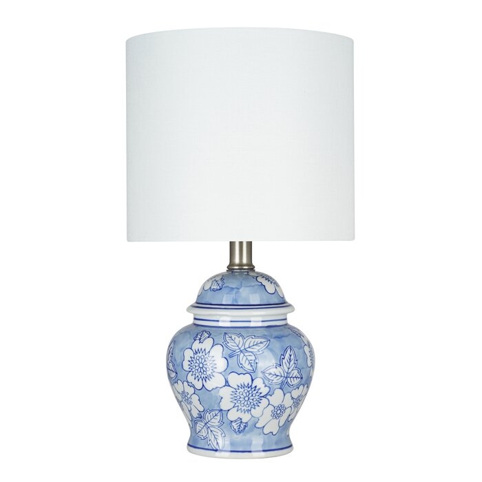 Chinoiserie Ceramic Table Lamp - Image 2