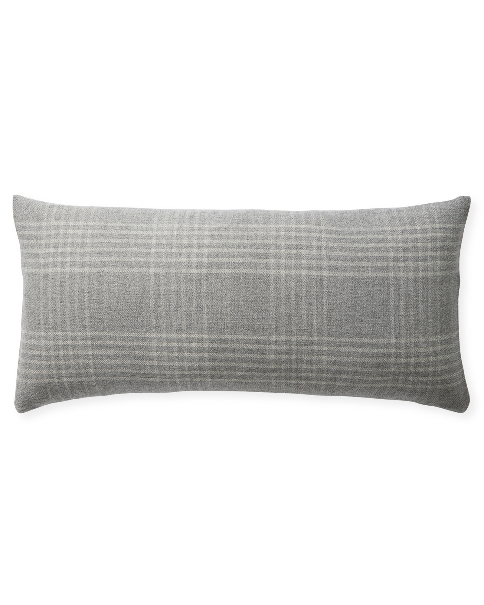 Blakely Plaid 14" x 30" Pillow Cover - Smoke - Insert sold separately - Image 0