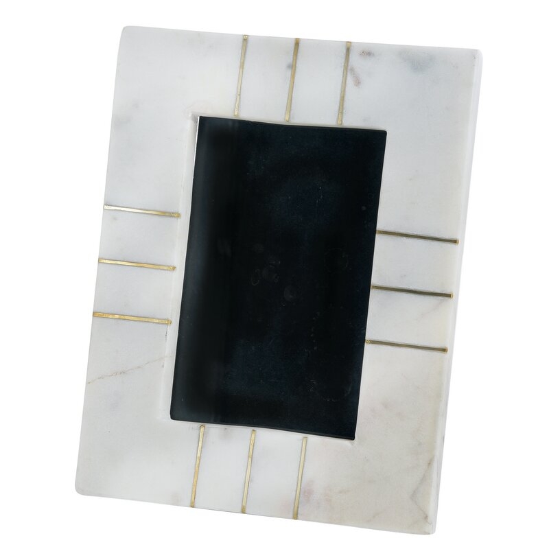 Harnish Marble Picture Frame - 4x6 - Image 0
